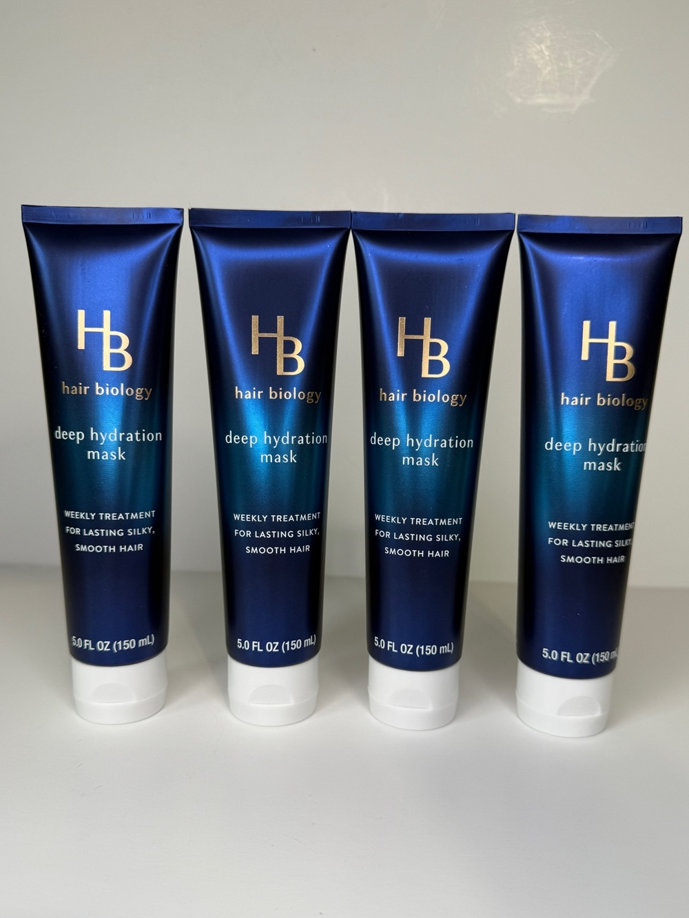HB Hair Biology Deep Hydration Mask Lot of 4